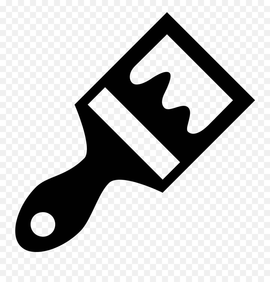 Paintbrush Icon Vector Icon Paint Brush Png Emoji,Emoji Paint Brush free transparent emoji