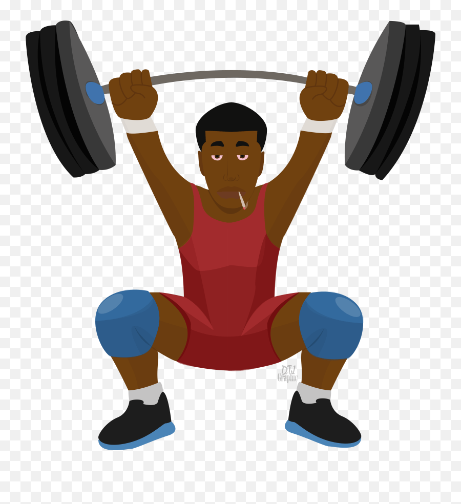 The Muscle Shop Emoji Levantamento De Peso,Weightlifting Emoji free