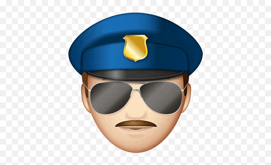 Police Transparent Police Officer Animated Gif Emoji,Emoji Police