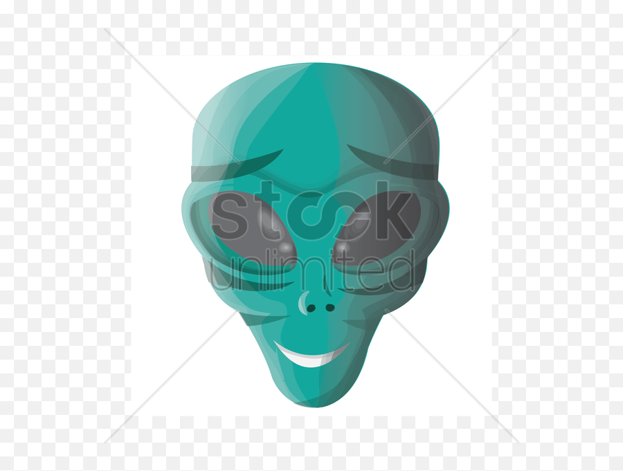 Alien Smiling Vector Image Alien With Tongue Out Emoji,Alien Head