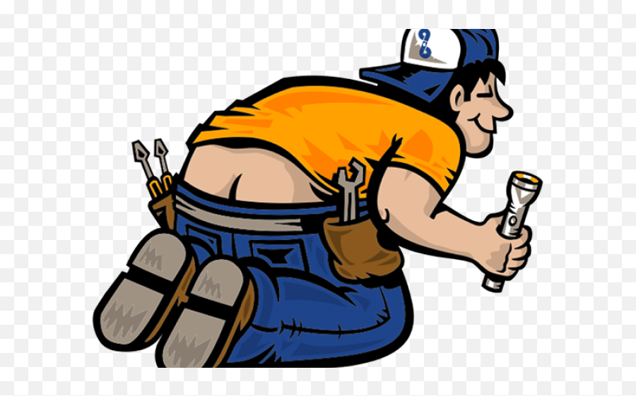Plumber Clipart Thank You Contractor Plumber Cartoon Png Emoji