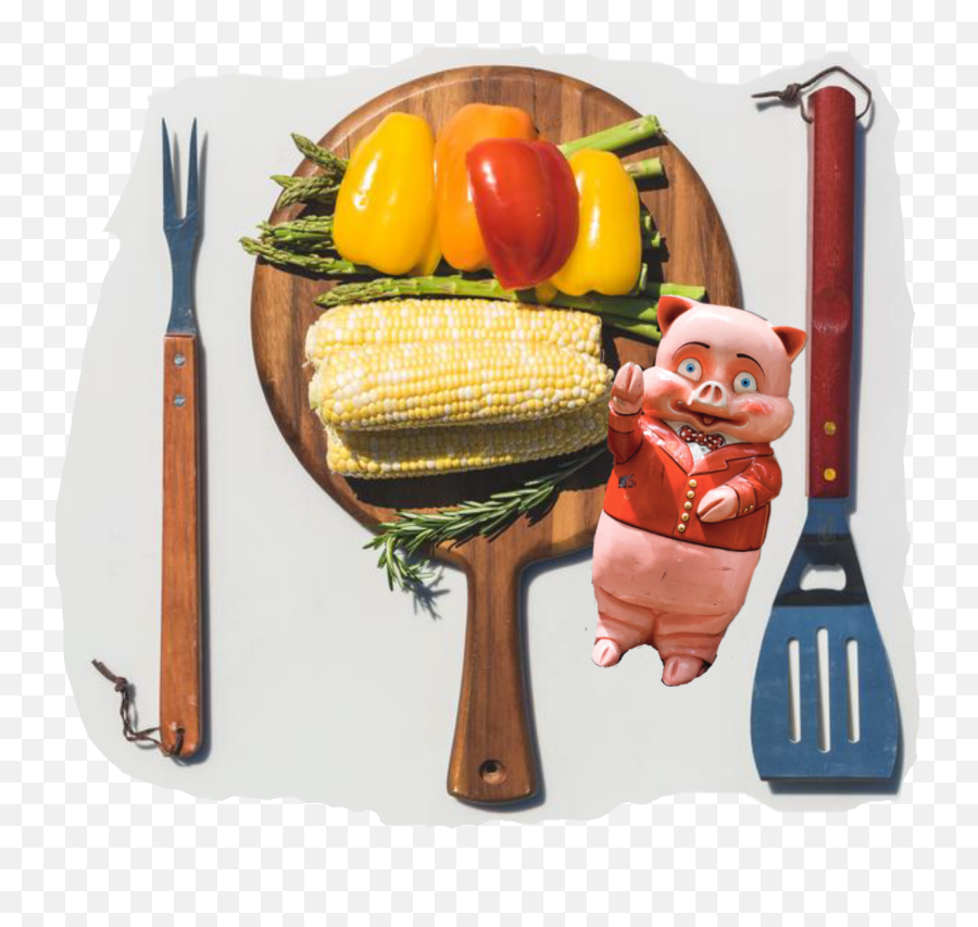 Freetoedit Sticker Pig Antiquepig Funny Bell Pepper Emoji,Pig Knife