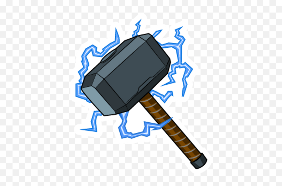 Thor Mjolnir Hammer With Lightning Thors Hammer With Lightning