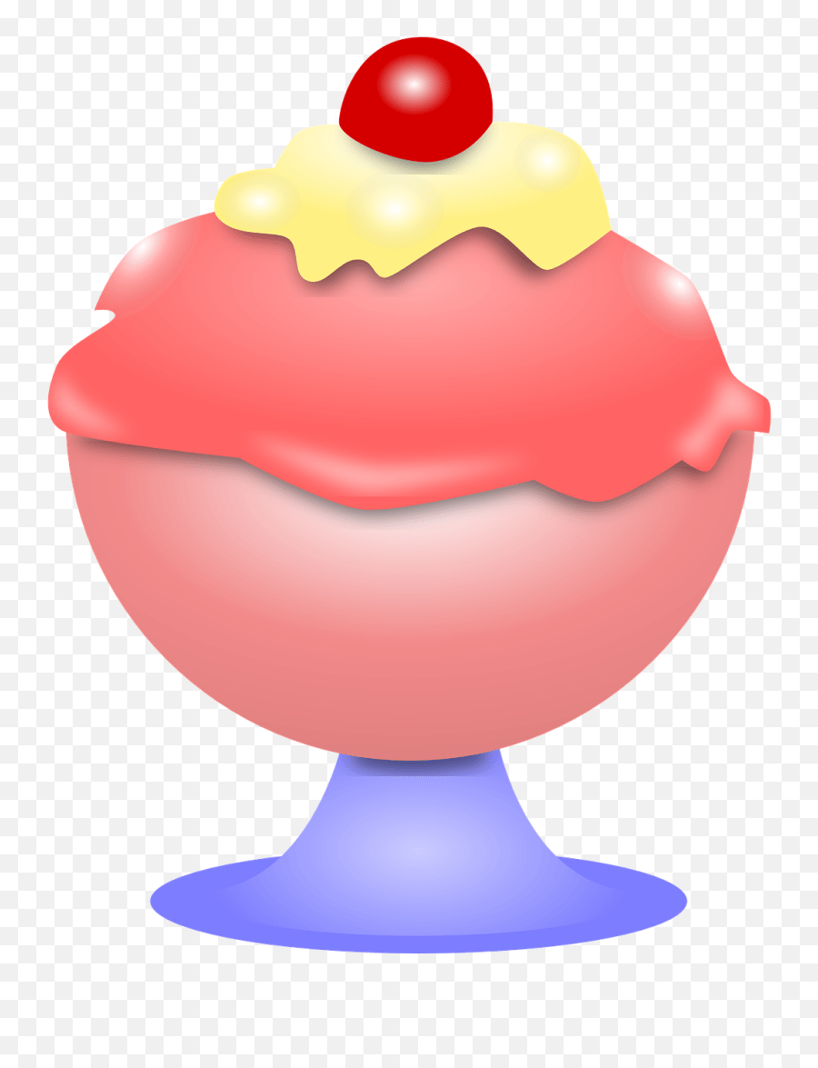 Sundae Ice Cream Cream Ice Dessert Animated Ice Cream Sundae Emoji