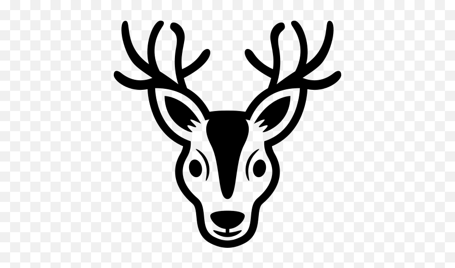 Emojione Bw 1f98c Reindeer Emoji,Air Horn Emoji free transparent