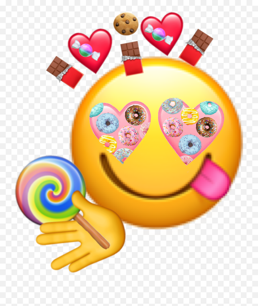 Freetoedit Sweets Emojiface Emoji Lollipop,Sweets Emoji free