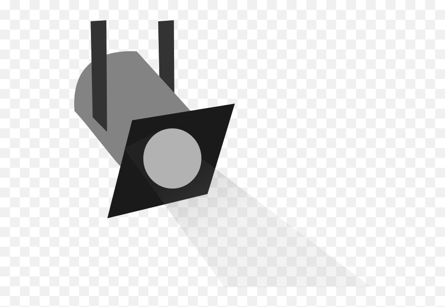 Spotlight Cliparts 2 Spotlight Clip Art Black And White Emoji