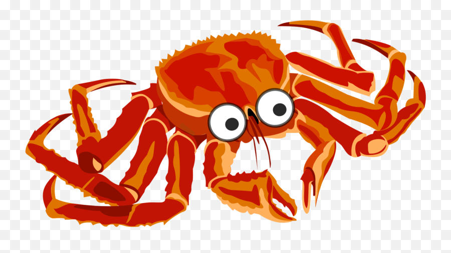 Crabs Drawing Animated Transparent King Crab Png Emoji,Crab Emoticon