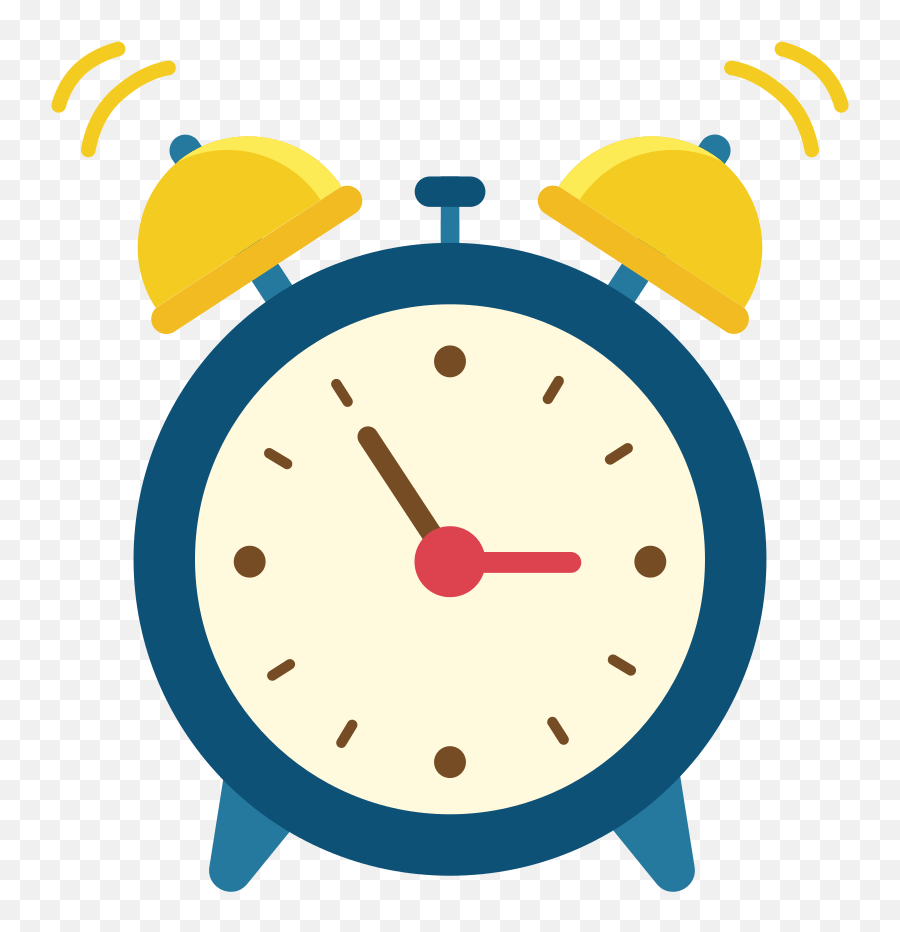 Cartoon Clock Clipart Png Alarm Clock Cartoon Png Emoji,Clock