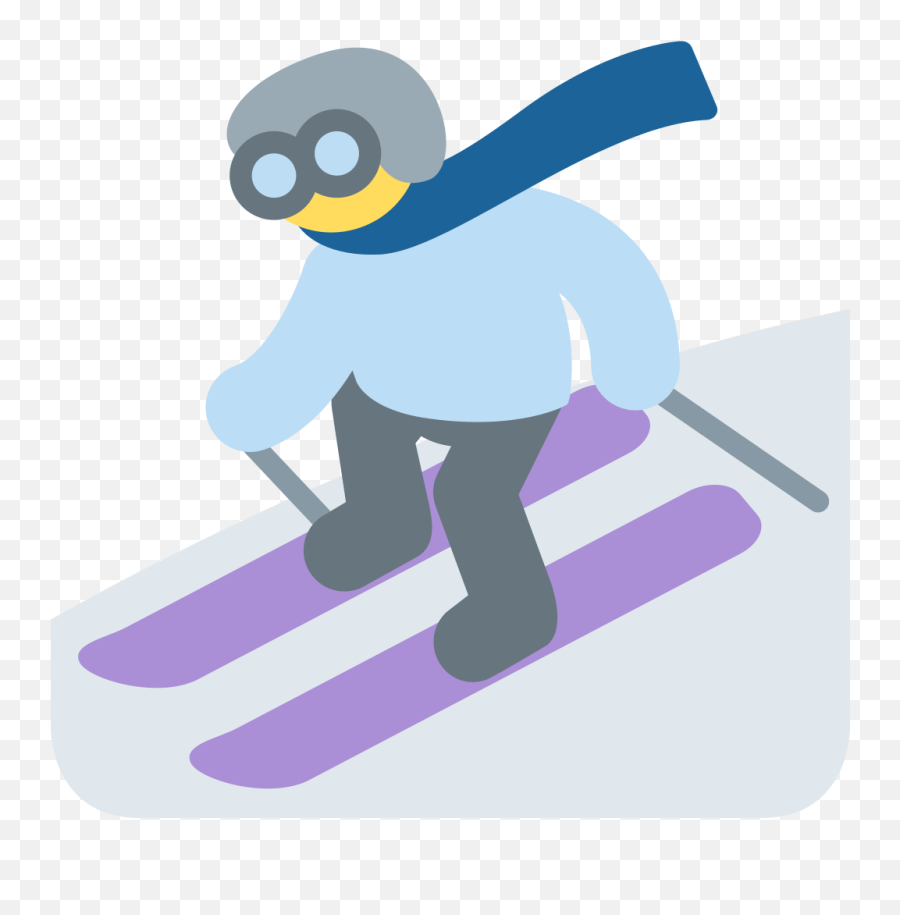 Twemoji2 26f7 Skiing Emoji,Soon Emoji free transparent emoji