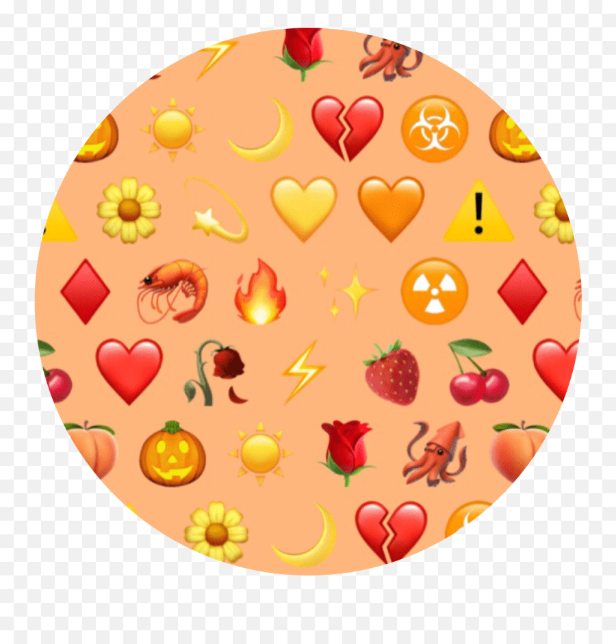 Emoijs Emoji Background Emojibackgrounds Emoji Aesthetic All Orange