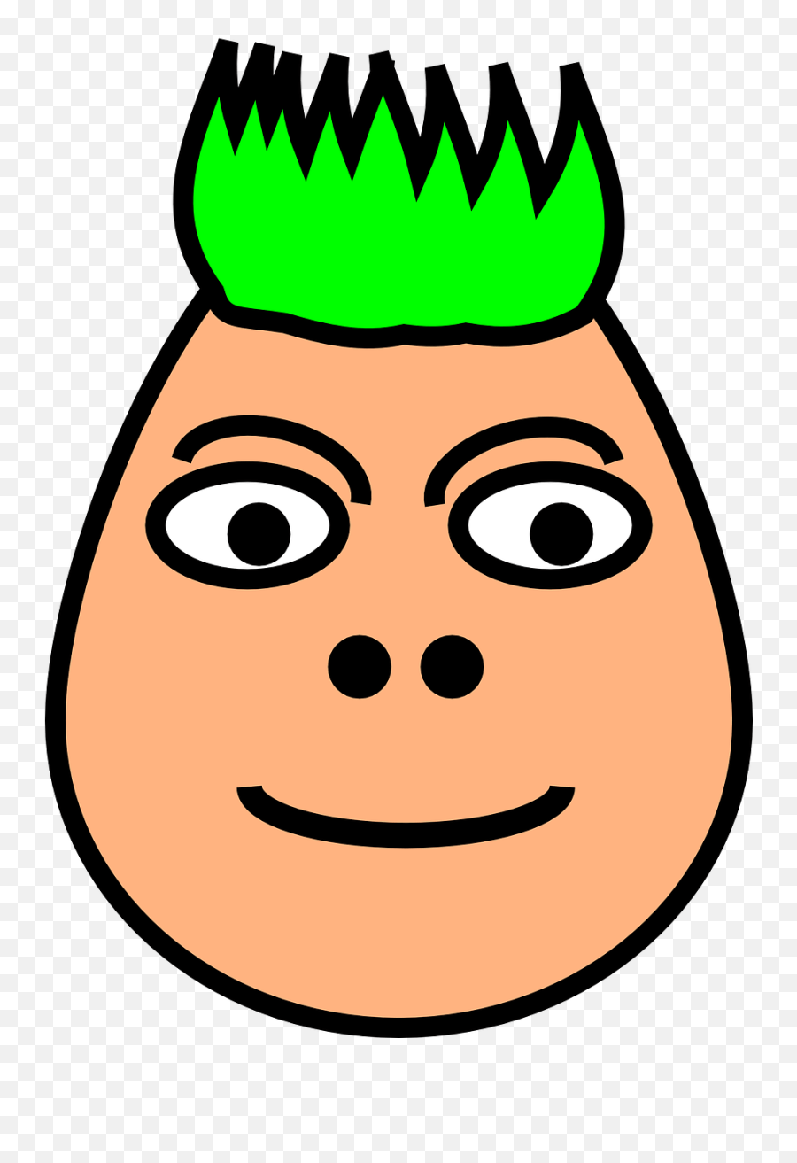 Point Egg With Red Hair Emoji,Easter Island Head Emoji free