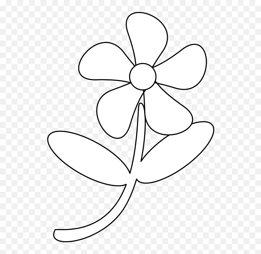 Black White Flower Png Svg Clip Art For  Download Clip Black And