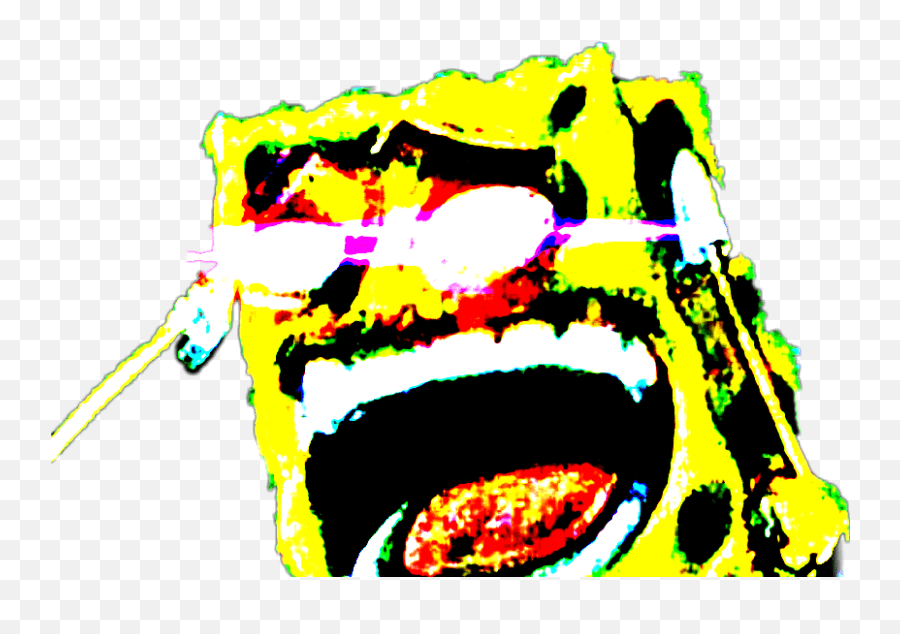 Spongebob Squarepants Deepfriedmemes Deepfriedmeme Meme Spongebob Deep Fried Memes Emoji