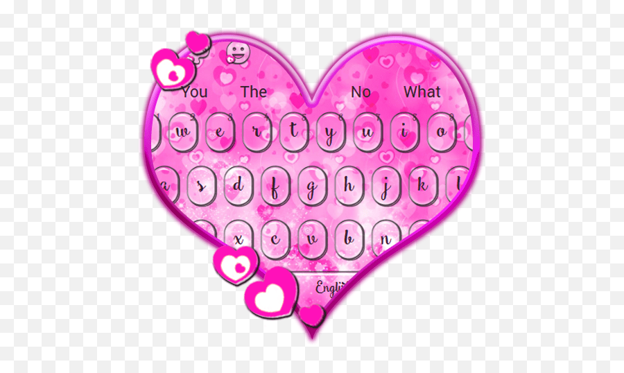 Pink Heart Keyboard Theme Heart Emoji,Pink Heart Emojis free