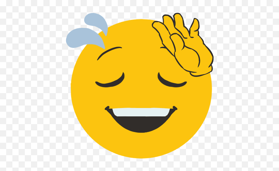 Fresh Faces Smiley Emoji,Relieved Emoticon free transparent