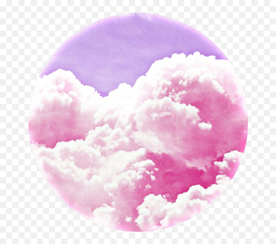 Cloud Asthetic Pink Cute Candy Kawaii Picsart Dreamy Clouds