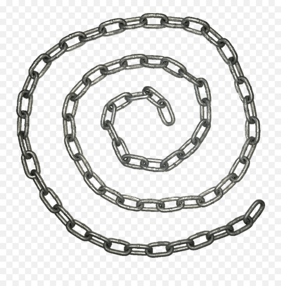 Chain Chains Metal Silverchain Spiral Freetoedit Necklace Emoji,Chain