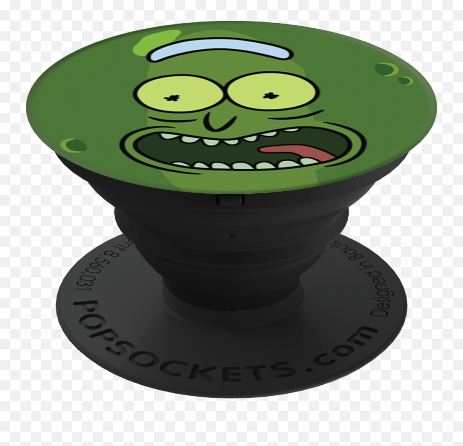 Pickle Rick From Cartoon Networks Rick Bulbasaur Popsocket Emoji