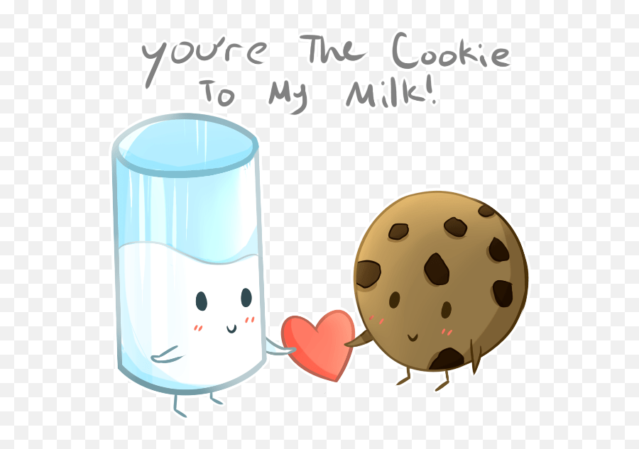 Sctext Text Cookie Milk Cute Love Drawing Ftestickers You You Are The
