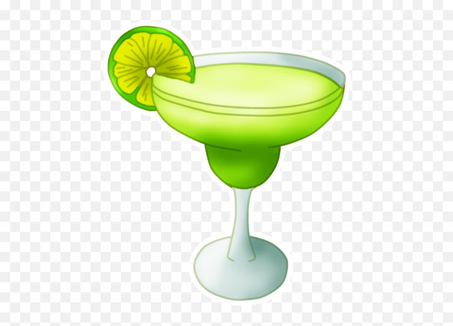 Holiday Classic Cocktail Emoji,Margarita In Emojis free transparent