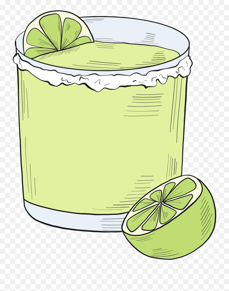 Margarita Cocktail Clipart Limeade Emoji,Margarita Emoji free