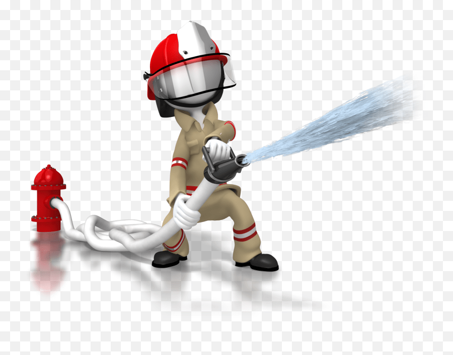 Download Man With Fire Hose Fire Water Hose Png Emoji,Hose Emoji