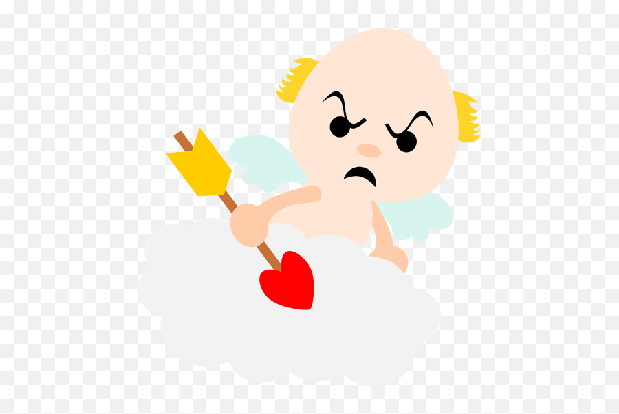Hd Angry Cupid Transparent Png Image Angry Cupid Emoji,Cupid Emoji free transparent emoji