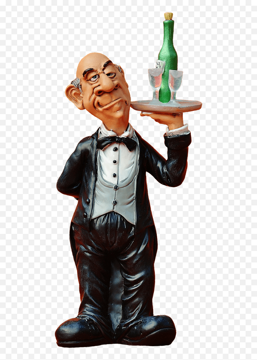 Butler Tray Beverages Wine Champagne Bandeja Com Bebidas Png Emoji