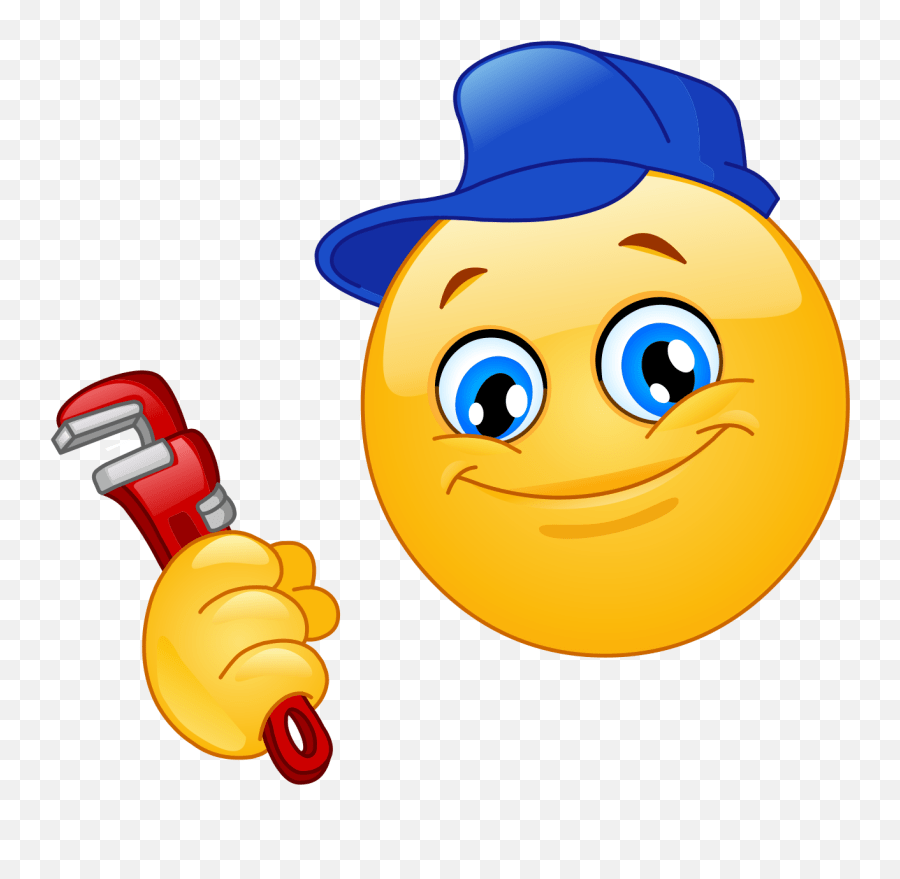 Plumber Emoji Decal Plumber Emoji,Mirror Emoji free transparent