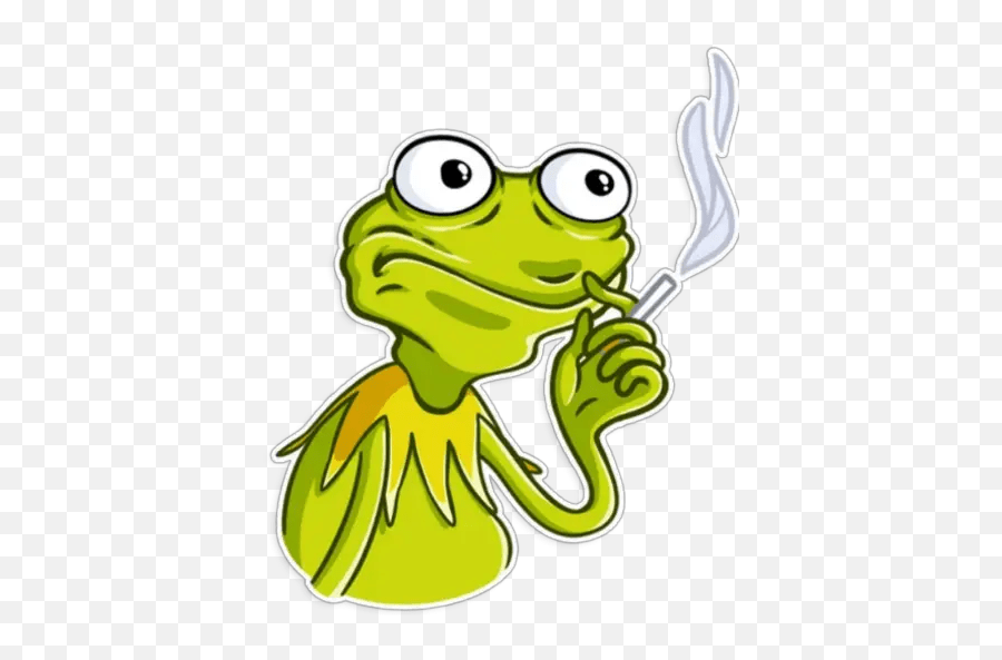 Kermit The Frog Whatsapp Kermit The Frog Stickers Telegram Emoji