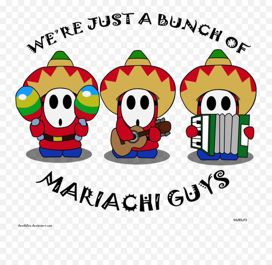 Maracas Mariachi Instrument Transparent Marachi Guy Paper Mario Emoji