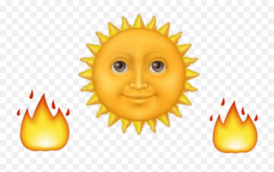 Sun Emoji Iphone