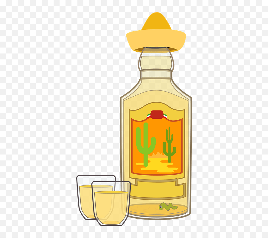 Graphic Tequila Bottle Transparent Background Tequila Clip Art Emoji