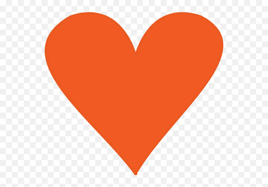 Hearts Clipart Orange Hearts Orange Girly Emoji,Orange Heart Emoji
