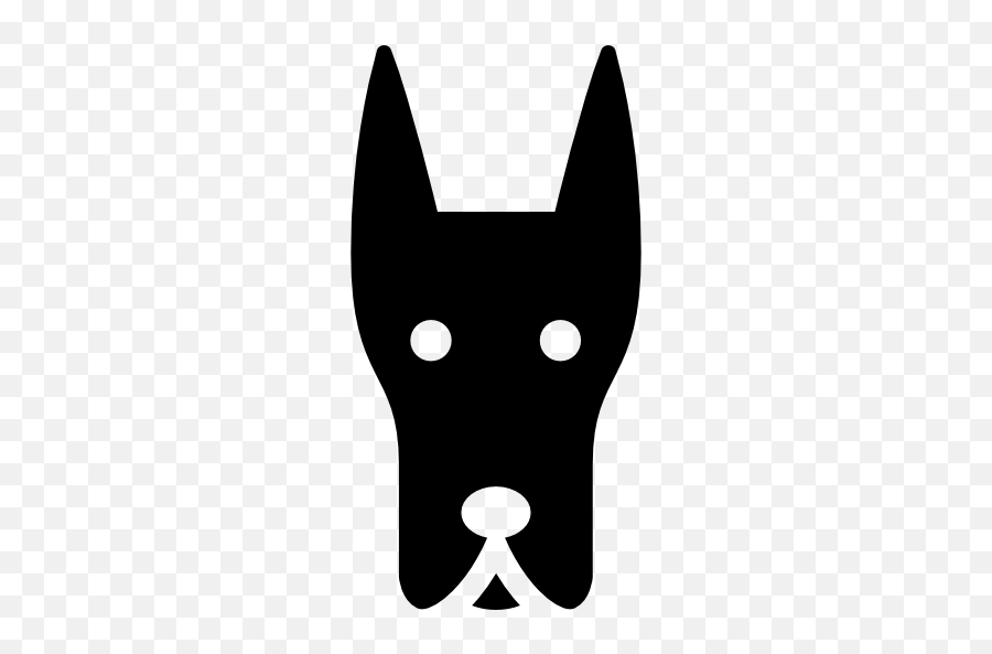 Dog Head Icon At Getdrawings Silhouette Of Dog Head Emoji,Black Dog