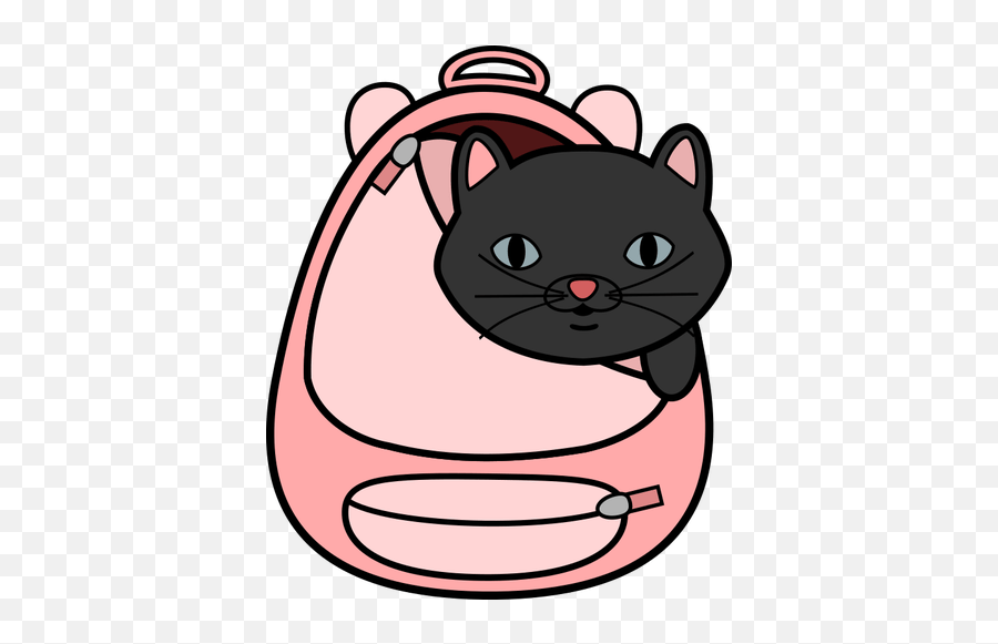 Cat In A Bag Cat In The Bag Cartoon Emoji,Kitty Emoji free transparent emoji