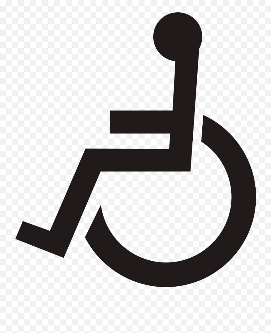 Handicap Svg Clipart Does The Yellow Handicap Sign Mean Emoji