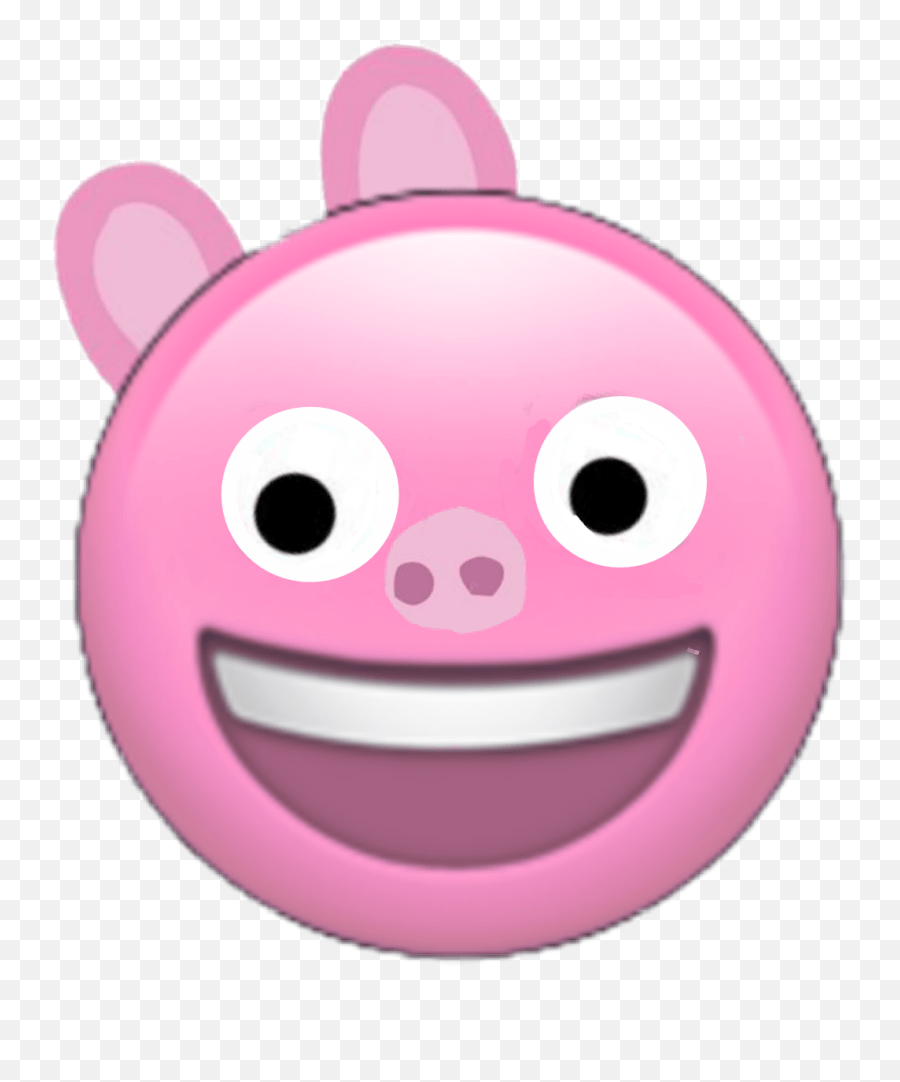 Peppapig Emoji Peppa Pig Sticker Apple Laugh Emoji Png,Pig Emoticon