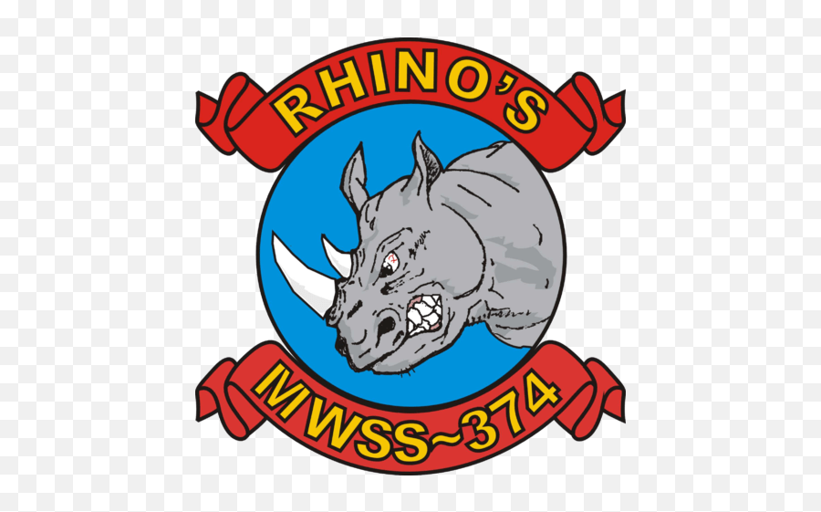 Mwss Marine Wing Support Squadron 374 Logo Emoji,Air Horn Emoji