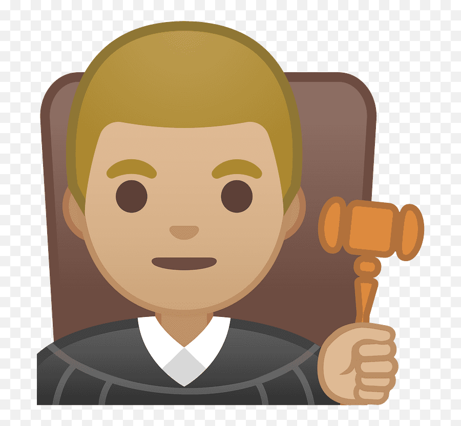 Man Judge Emoji Clipart Judge Emoji,Justice Emojis free transparent