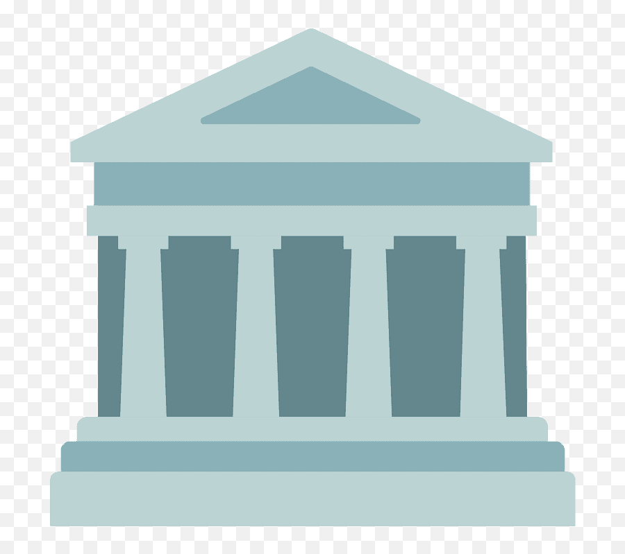 Classical Building Emoji Clipart Emoji Grego,Emoji Building free