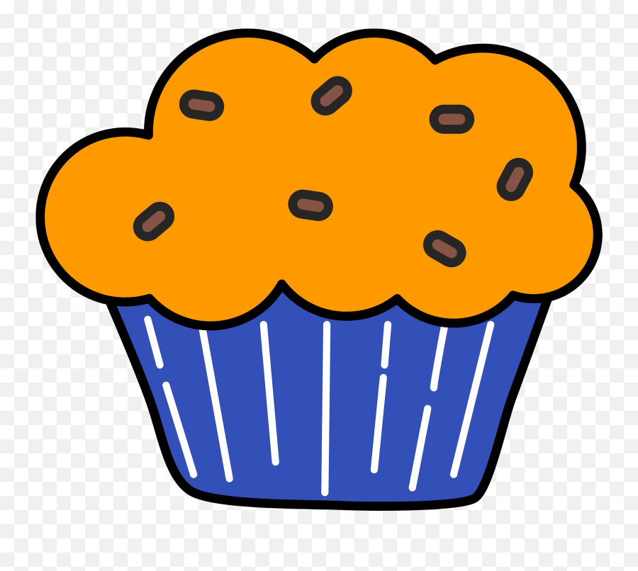 Muffin Clipart Baking Cup Emoji,Muffin Emoji free transparent emoji
