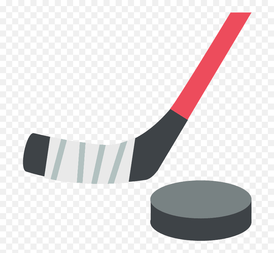 Ice Hockey Emoji Clipart Hockey Stick And Puck Emoji,Stick Emoji
