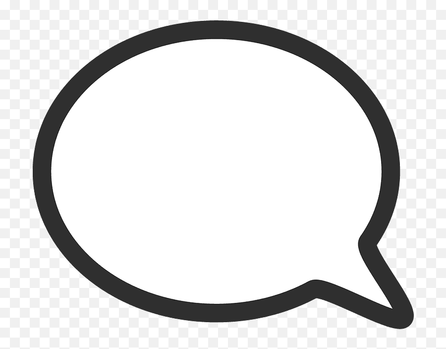 Left Speech Bubble Emoji Clipart Dot,Text Bubble Emoji free