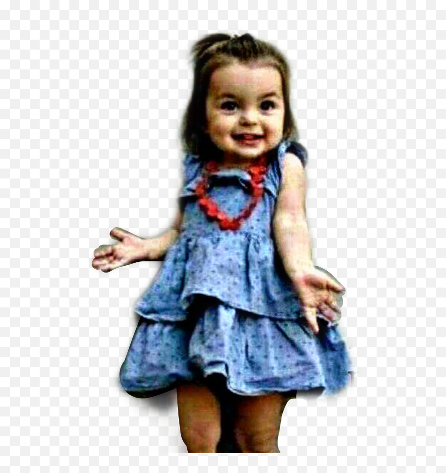 Shrug Shoulders Girl Kid Child Toddler Dress Just Keep Your