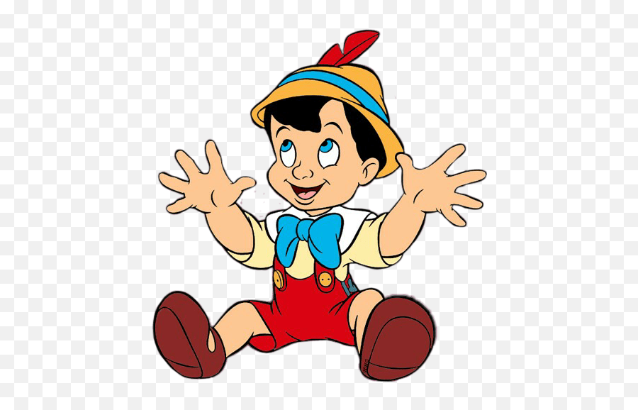 Pinocchio Disney Sticker By Daniela Teixeira Fictional Character