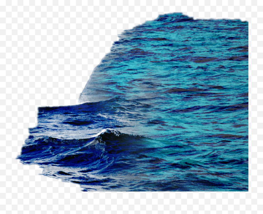 Water Wave Blue Ocean Sea Emoji,Water Wave Emoji free transparent