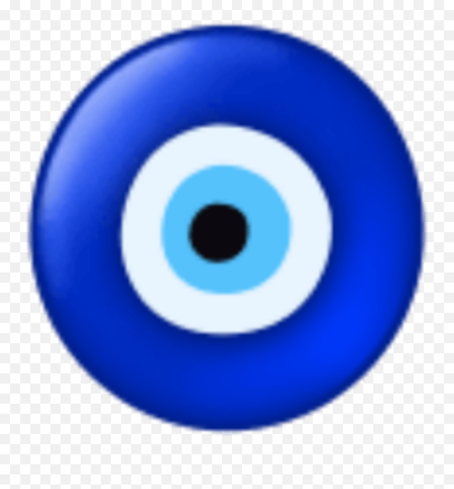 Evileye Circle Emoji,Evil Eye Emoji free transparent emoji