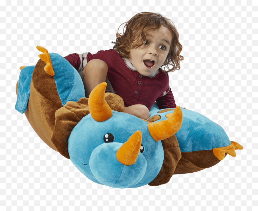 30 Jumboz Blue Dinosaur Pillow Pet Stuffed Toy Emoji,Dino Emoji